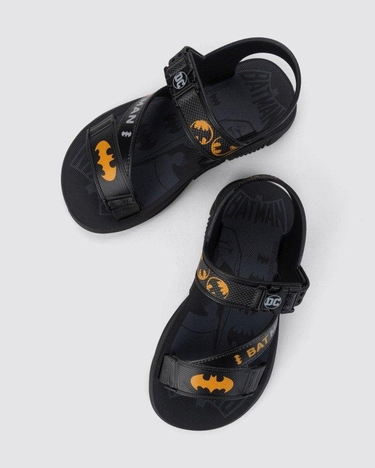 Sandália Infantil Menino Grendene 23111 Preto Amarelo Preto 3