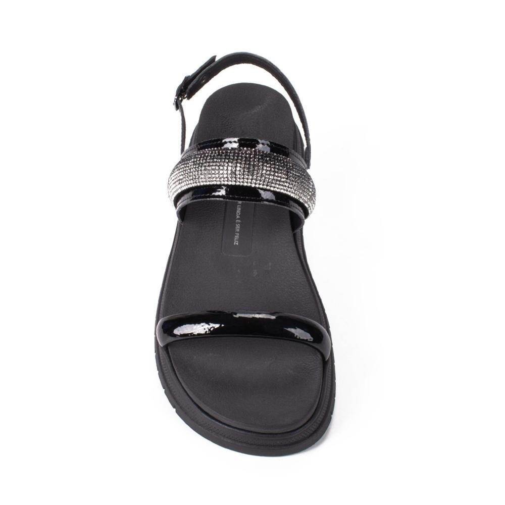 Sandália Feminina Dakota Flatform Y7721 Preto Preto 6