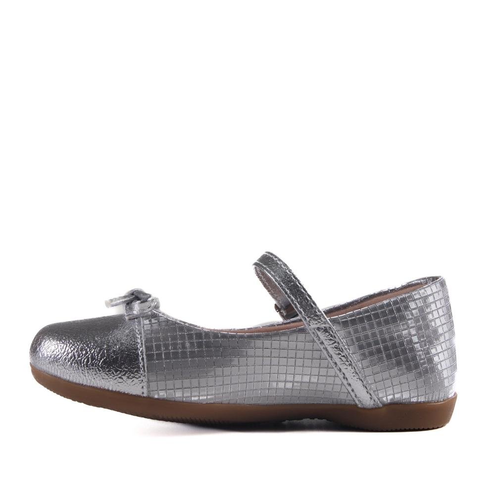 Sapatilha Infantil Menina Pampili Metalizada 188.661 Prata Prata 2