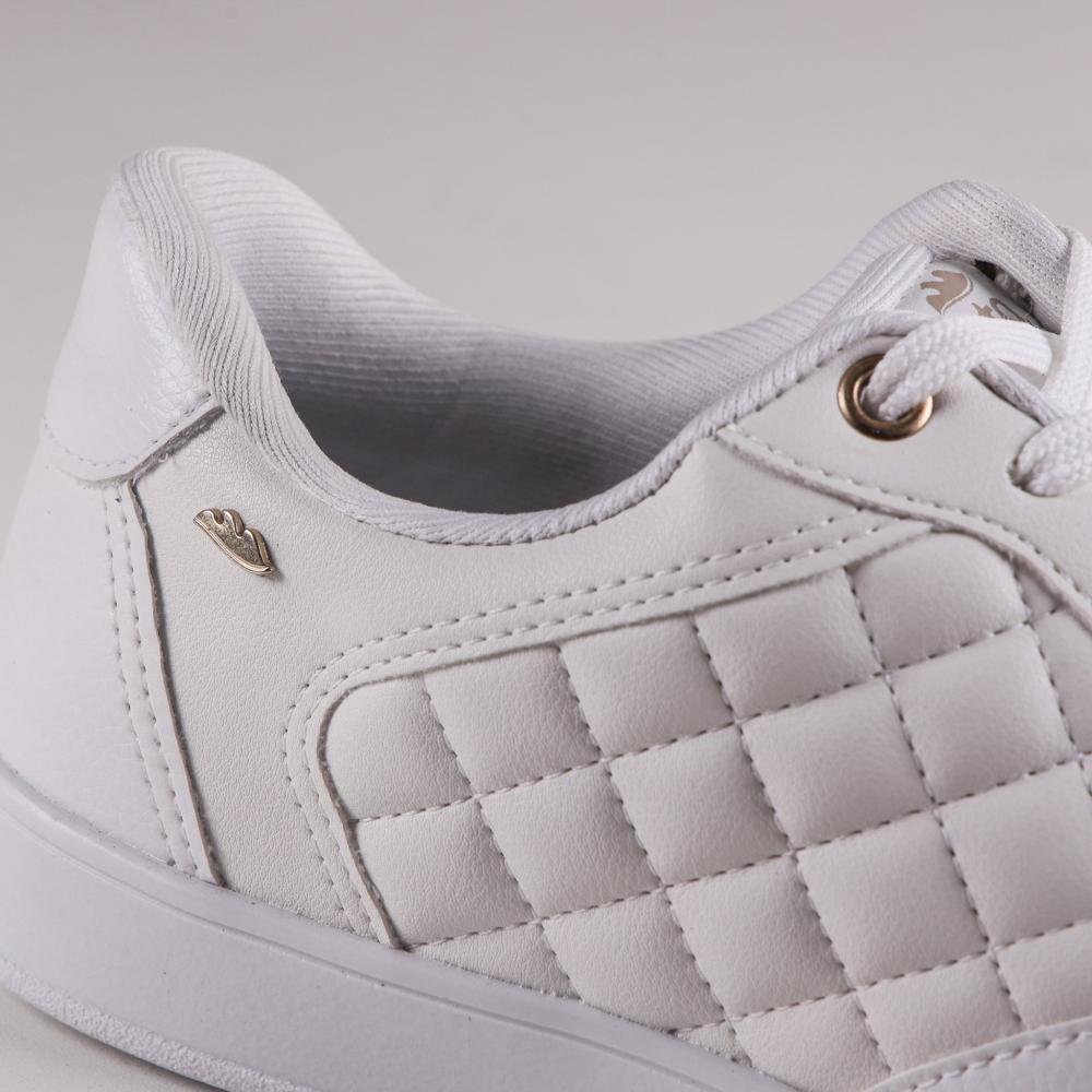 Tênis Feminino Dakota Casual Da612 Branco Branco 5