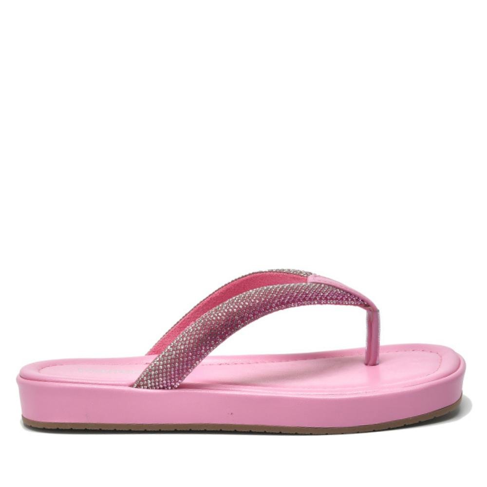 Chinelo Feminino Via Marte 178-001 Rosa Rosa 1