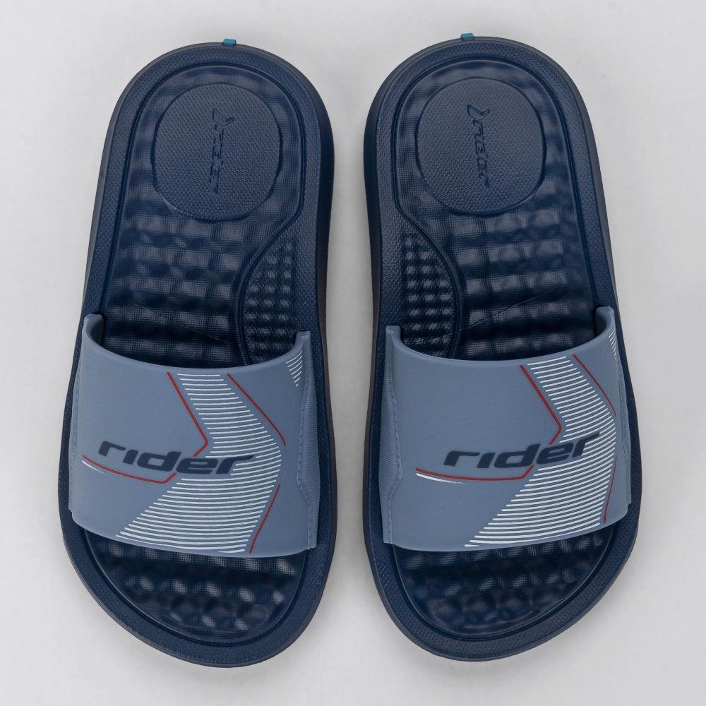 Chinelo Rider Infantil Step Slide 12223 Azul/Vermelho Azul 2