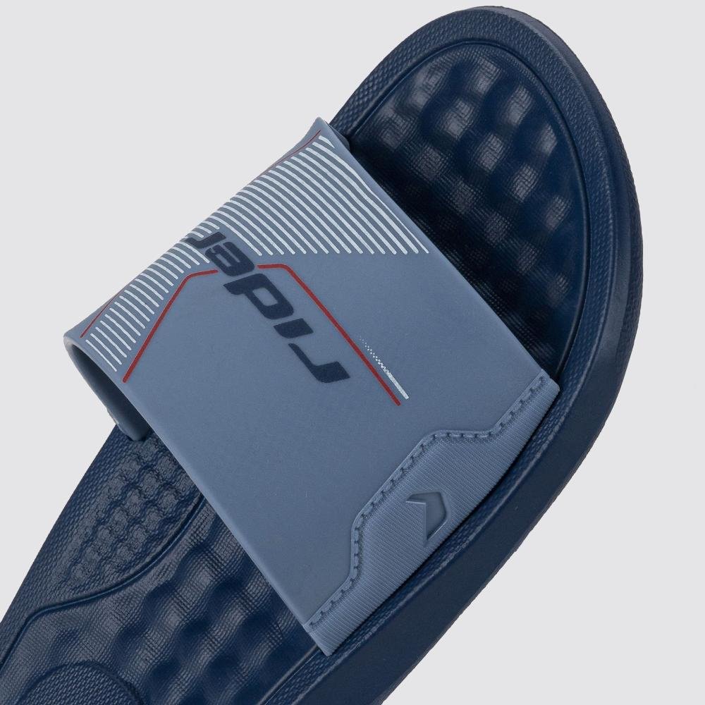 Chinelo Rider Infantil Step Slide 12223 Azul/Vermelho Azul 3
