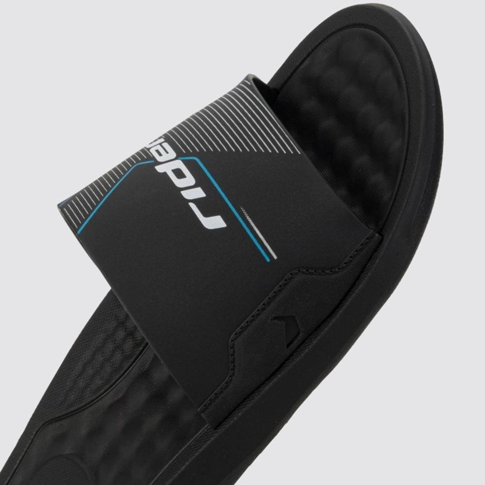 Chinelo Rider Infantil Step Slide 12223 Preto/Cinza Preto 4