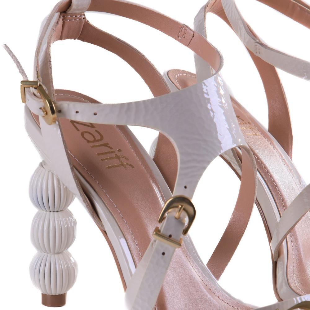 Sandália Feminina Zariff 7210003 Branco Branco 7