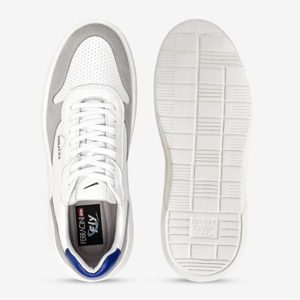 Sapatênis Ferracini Masculino Energy 8287-695e Branco Branco 3