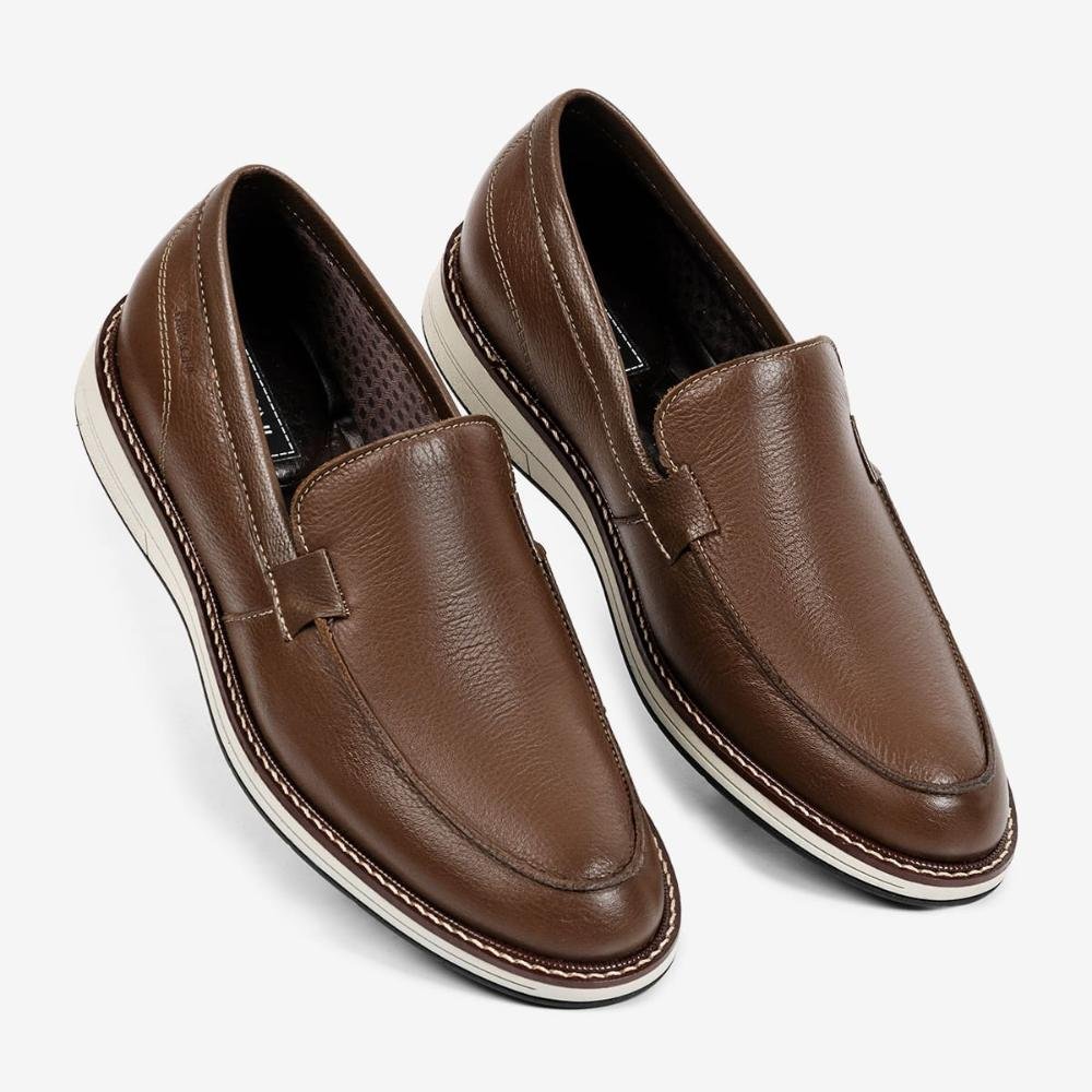 Sapato Masculino Ferracini Kingston 6156-675i Tabaco Marrom 2