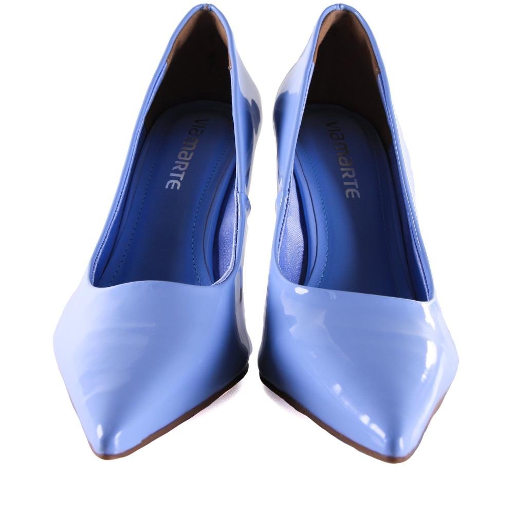 Scarpin Feminino Via Marte 045-001 Azul Azul 5
