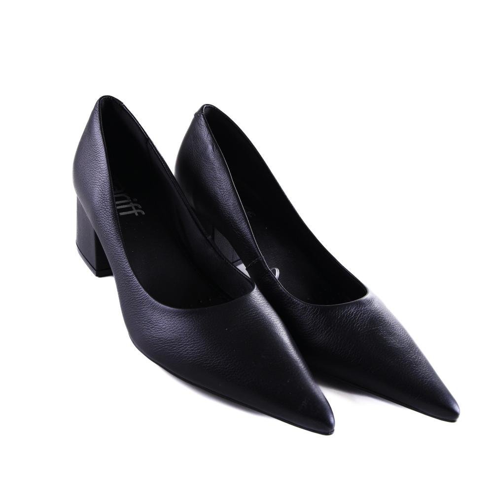 Scarpin Feminino Zariff 229271567 Preto Preto 3