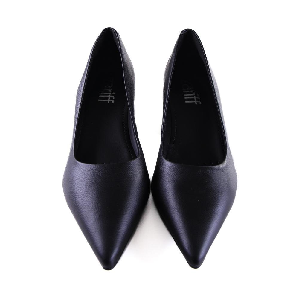 Scarpin Feminino Zariff 229271567 Preto Preto 4