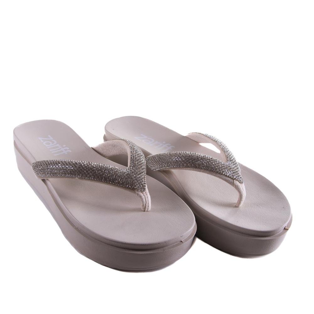 Tamanco Feminino Zariff Off White Branco 5