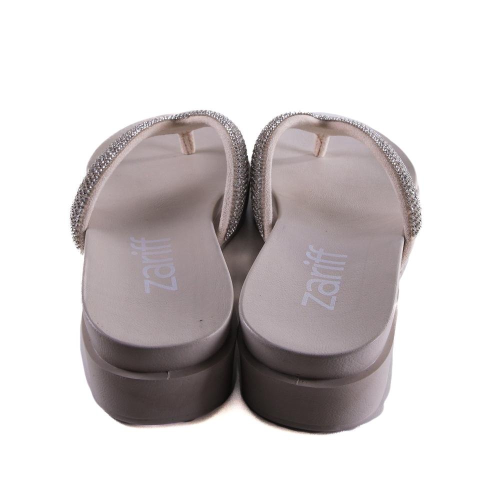 Tamanco Feminino Zariff Off White Branco 6