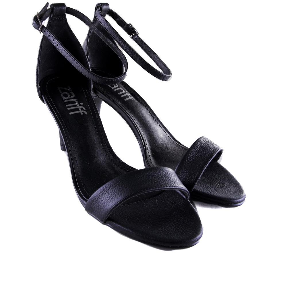 Sandália Feminina Zariff 231971677 Preto Azul 3