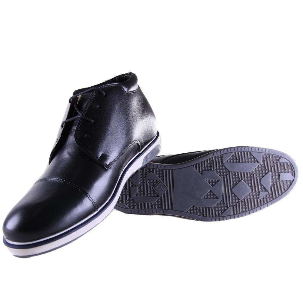 Bota Masculina Zariff Casual 0765 Preto Preto 4