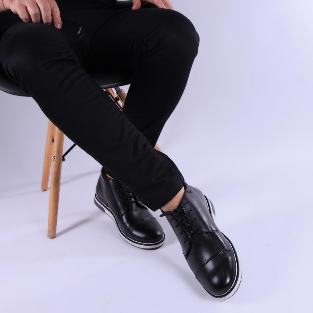 Bota Masculina Zariff Casual 0765 Preto Preto 9
