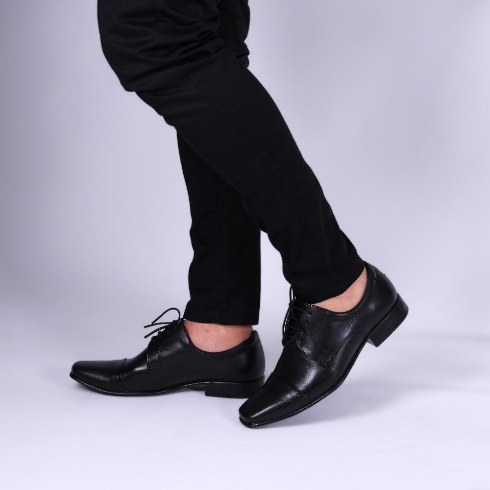 Sapato Masculino Zariff Social 0151 Preto Preto 7