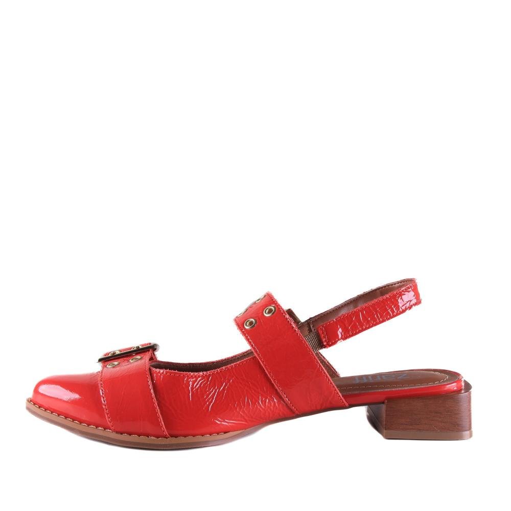 Sapato Feminino Zariff 45604 Vermelho Vermelho 2
