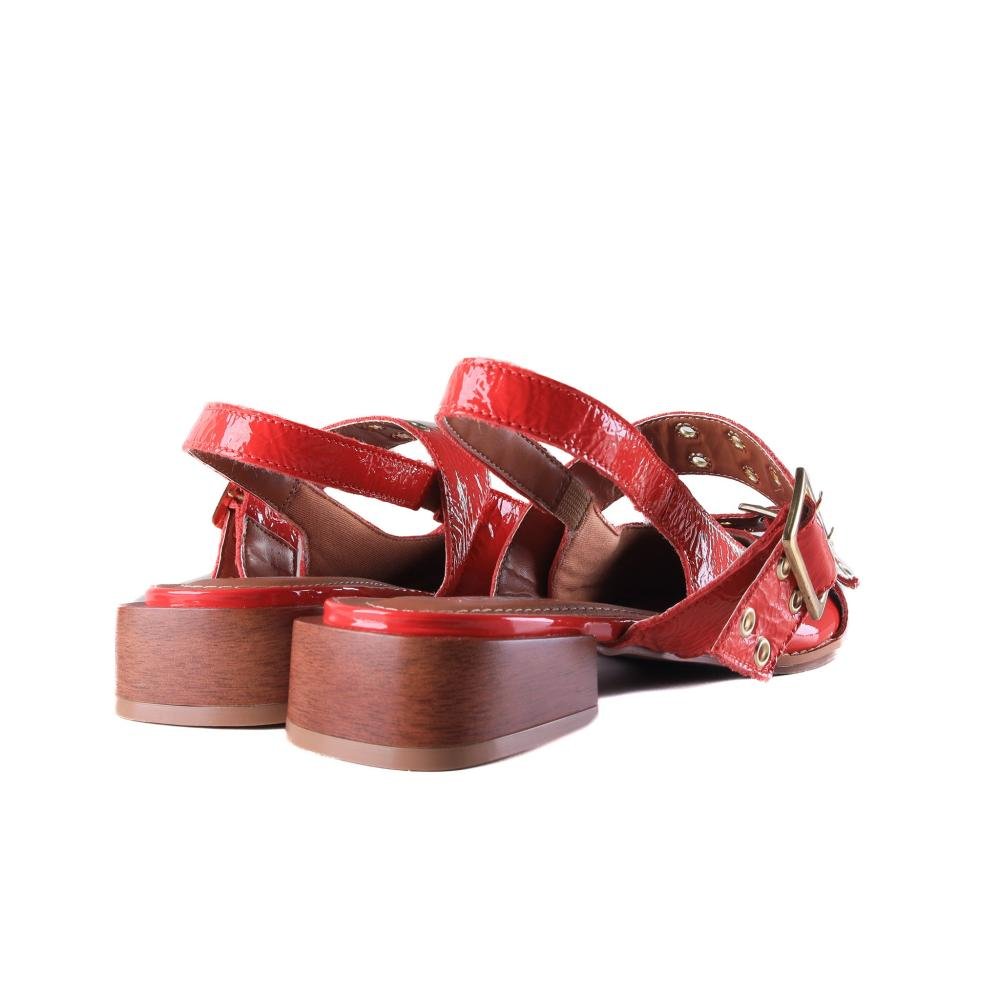 Sapato Feminino Zariff 45604 Vermelho Vermelho 4