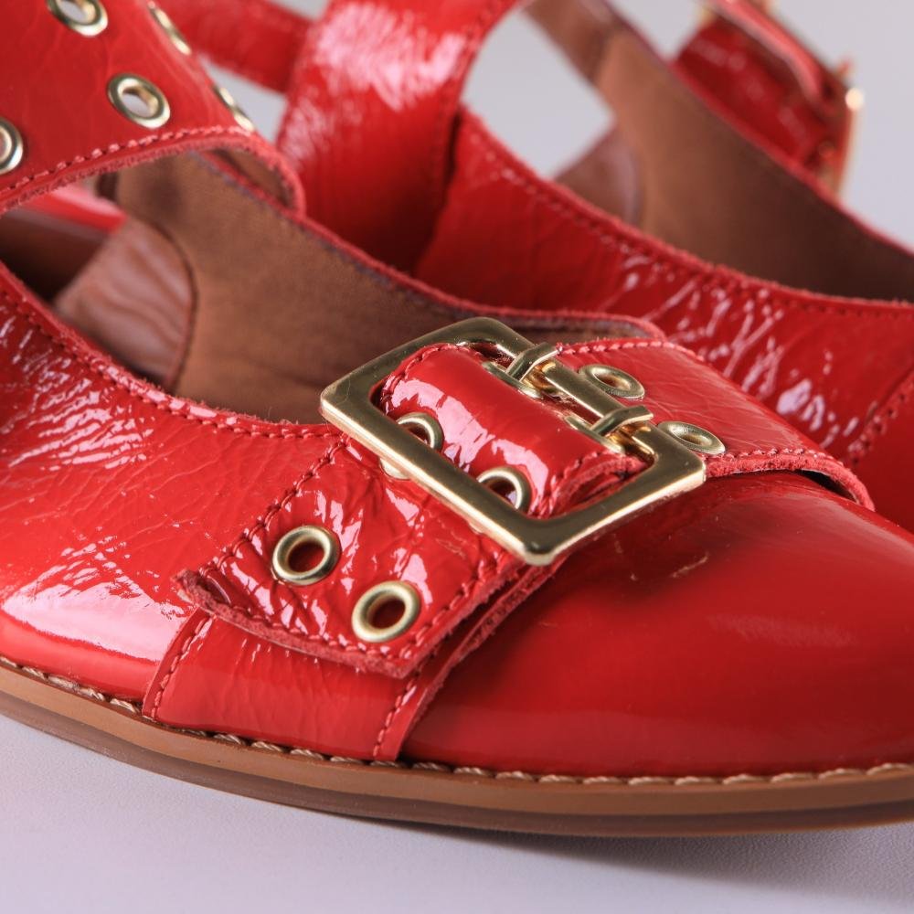 Sapato Feminino Zariff 45604 Vermelho Vermelho 5