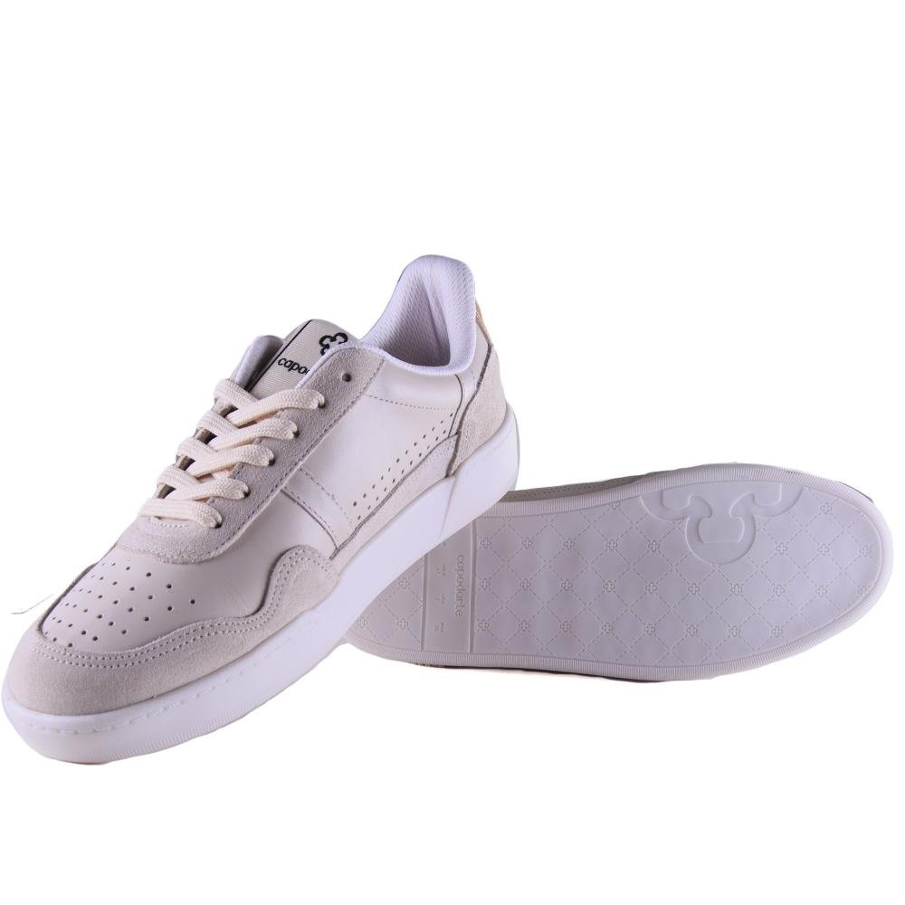 Tênis Feminino Capodarte 4018285 Off White Bege 4