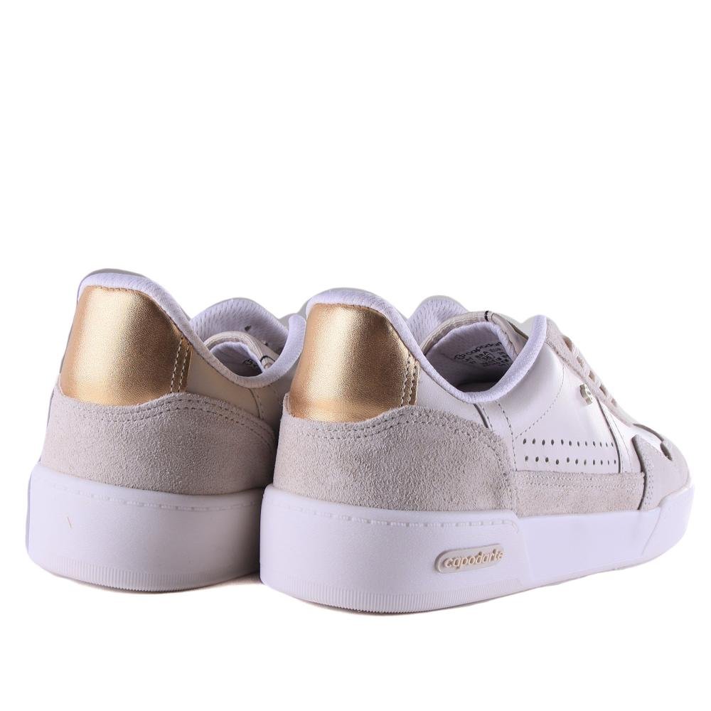 Tênis Feminino Capodarte 4018285 Off White Bege 6