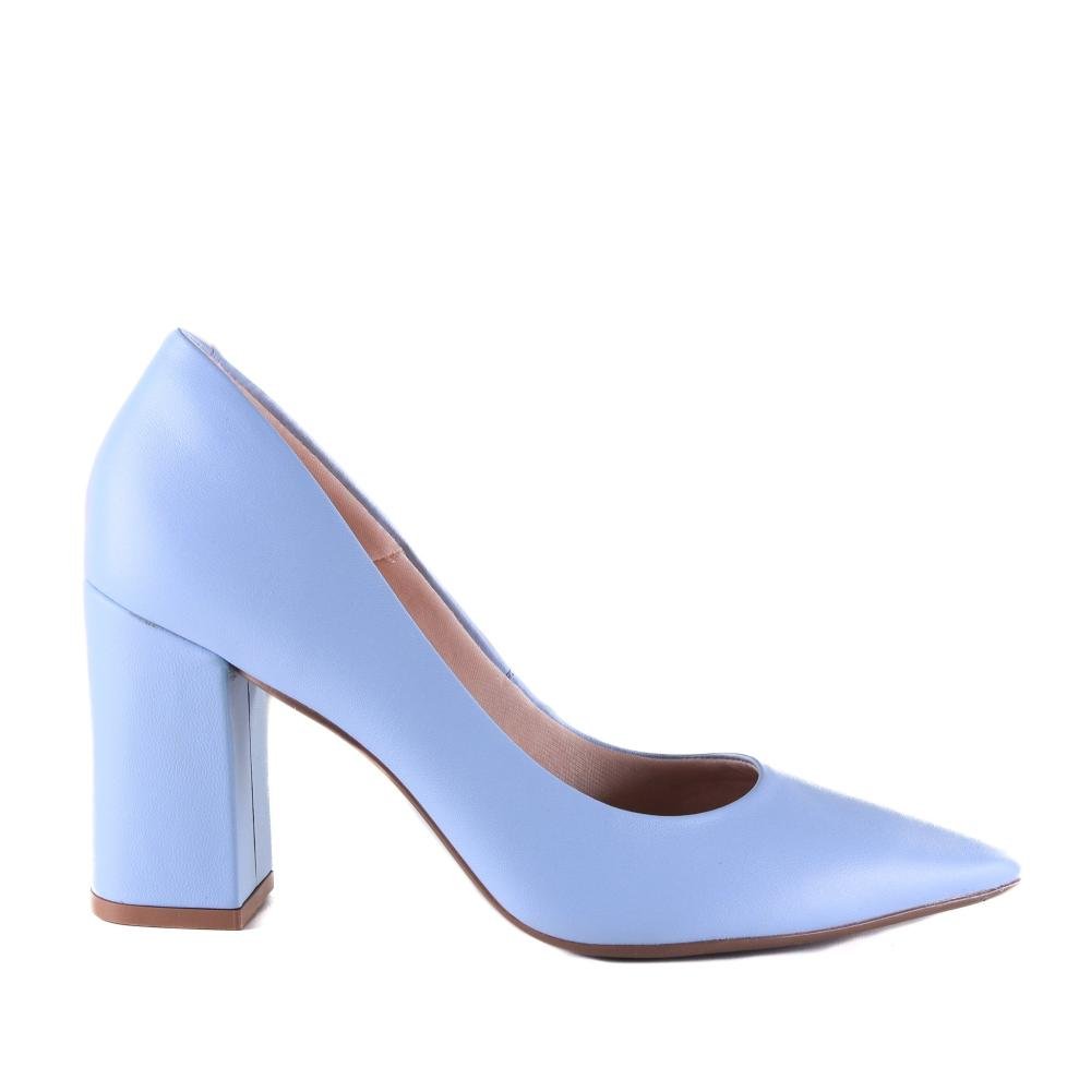 Scarpin Feminino Zariff 229371568 Azul Céu Azul 1