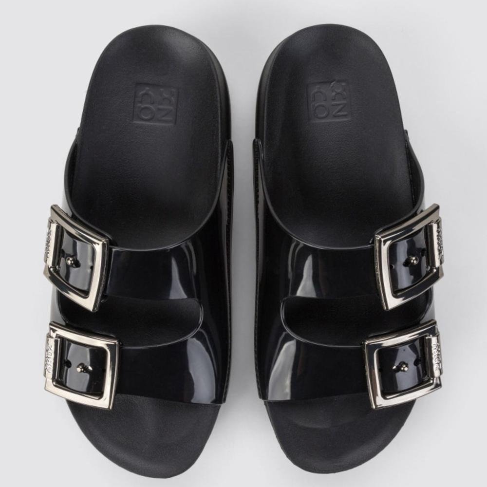 Papete Zaxy Feminina Partner High 19059 Preto Preto 3