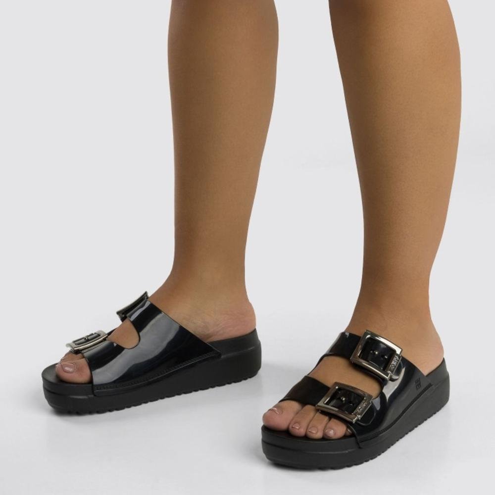 Papete Zaxy Feminina Partner High 19059 Preto Preto 4