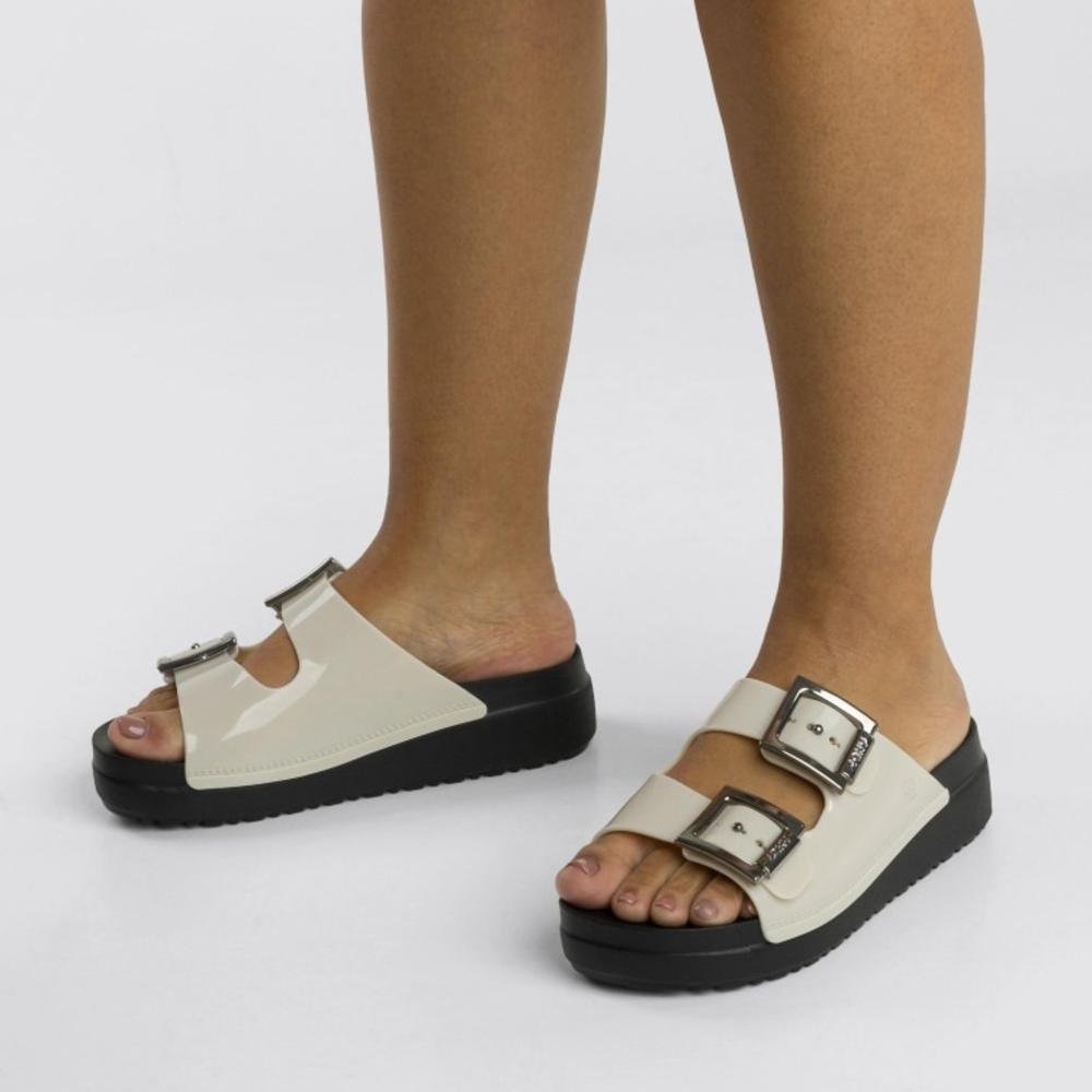 Papete Zaxy Feminina Partner High 19059 Offwhite Branco 3