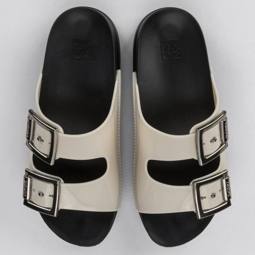 Papete Zaxy Feminina Partner High 19059 Offwhite Branco 4