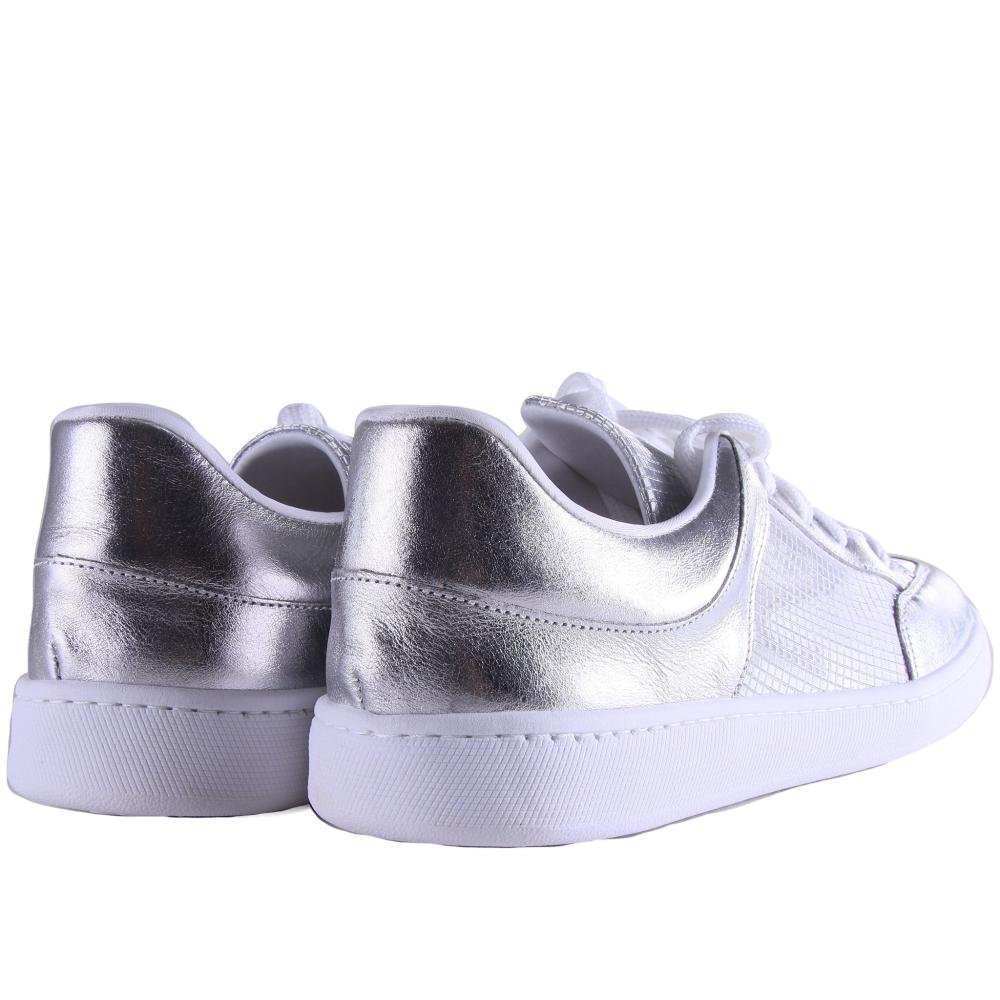 Tênis Feminino Zariff 5132.10626 Prata Prata 4