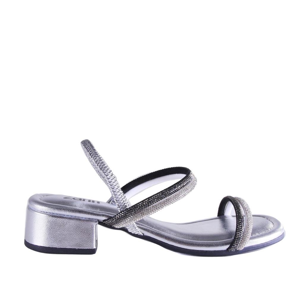 Sandália Zariff Feminina 514.10588 Prata Prata 1