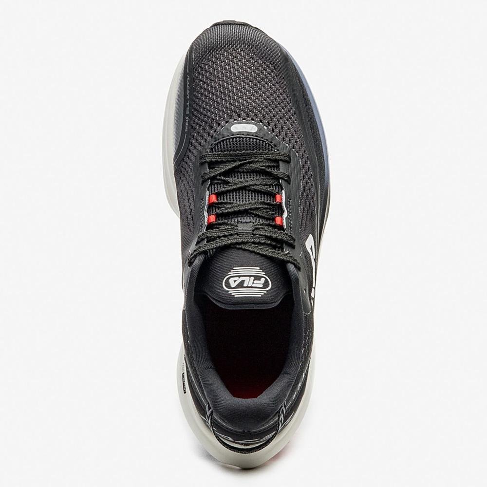 Tênis Fila Masculino Racer T2 Preto/Azul Preto 4