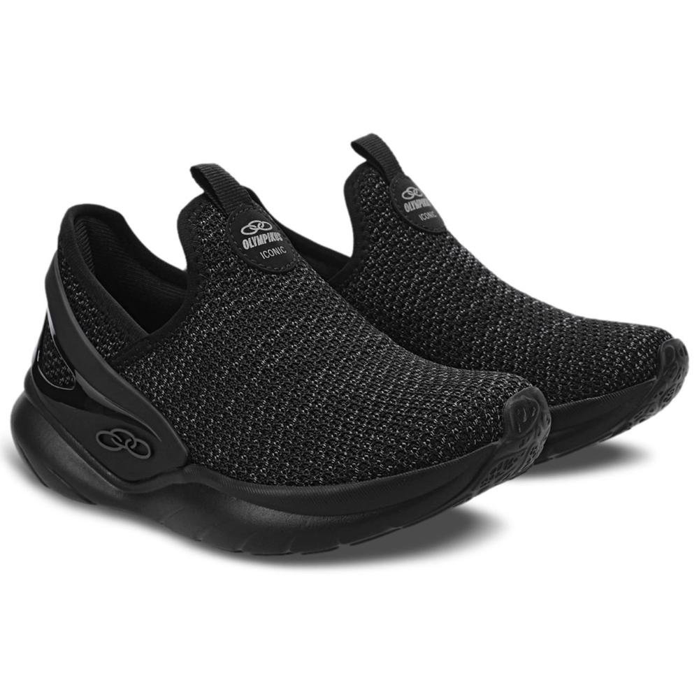 Tênis Infantil Menino Olympikus Esportivo Iconic Preto Preto 2