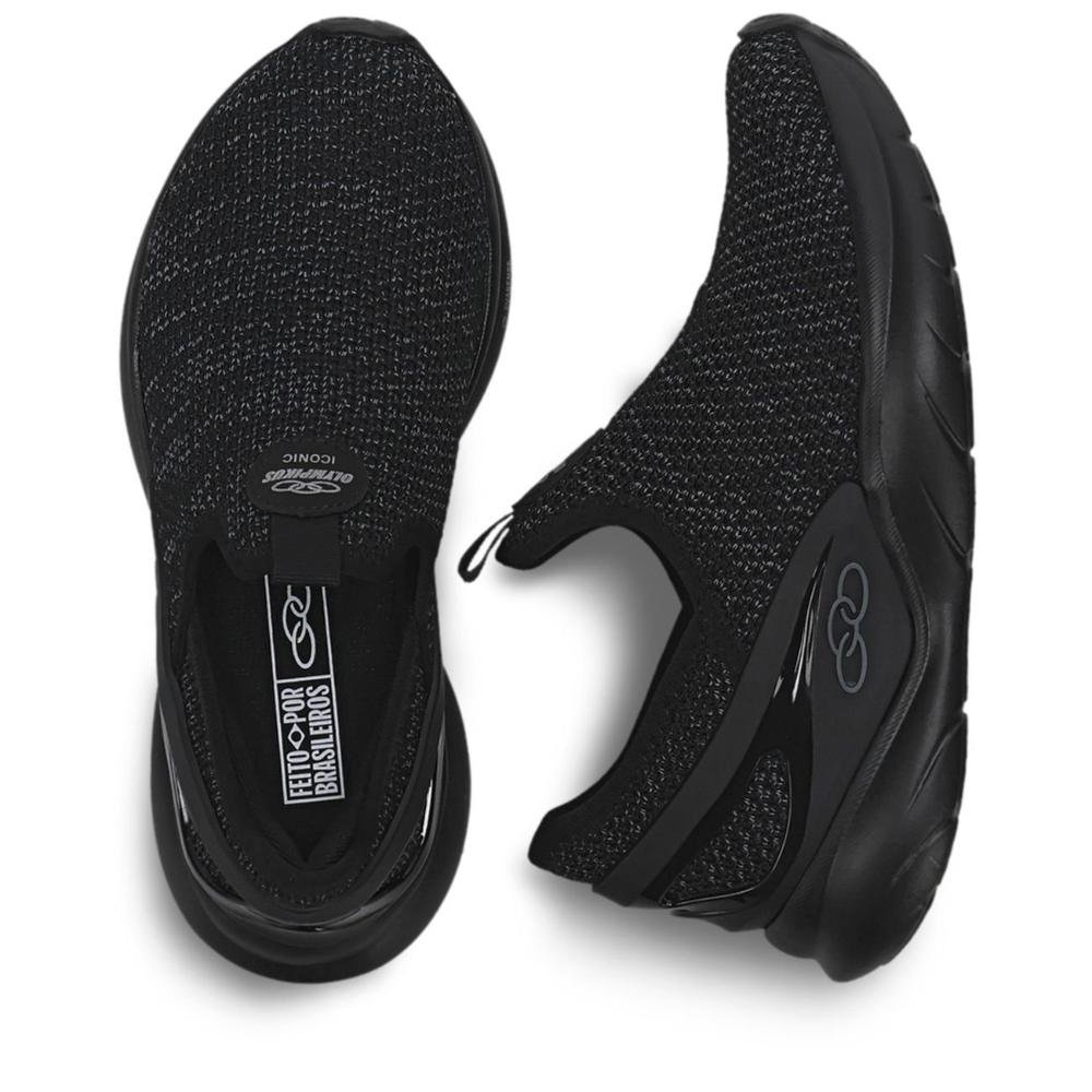 Tênis Infantil Menino Olympikus Esportivo Iconic Preto Preto 3