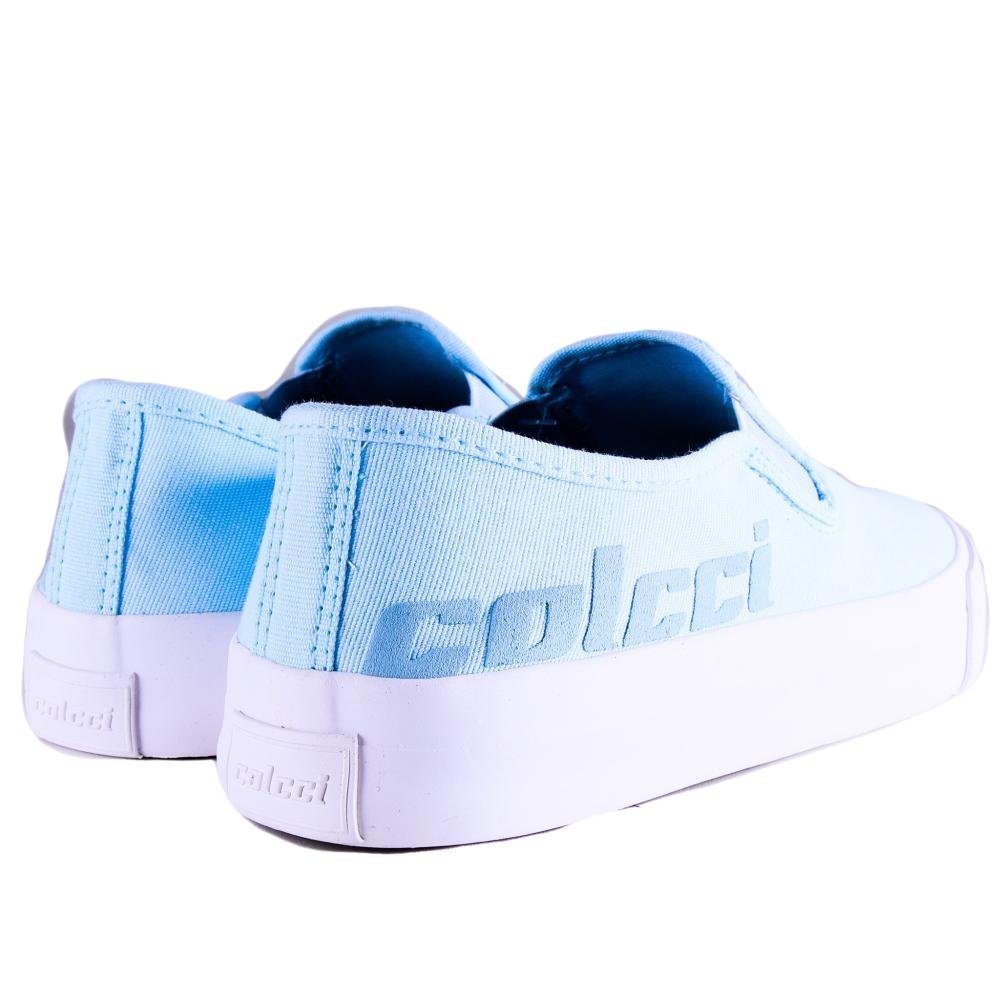 Tênis Feminino Colcci Originals Casual Slip On 809.01.00078 Azul Azul 4