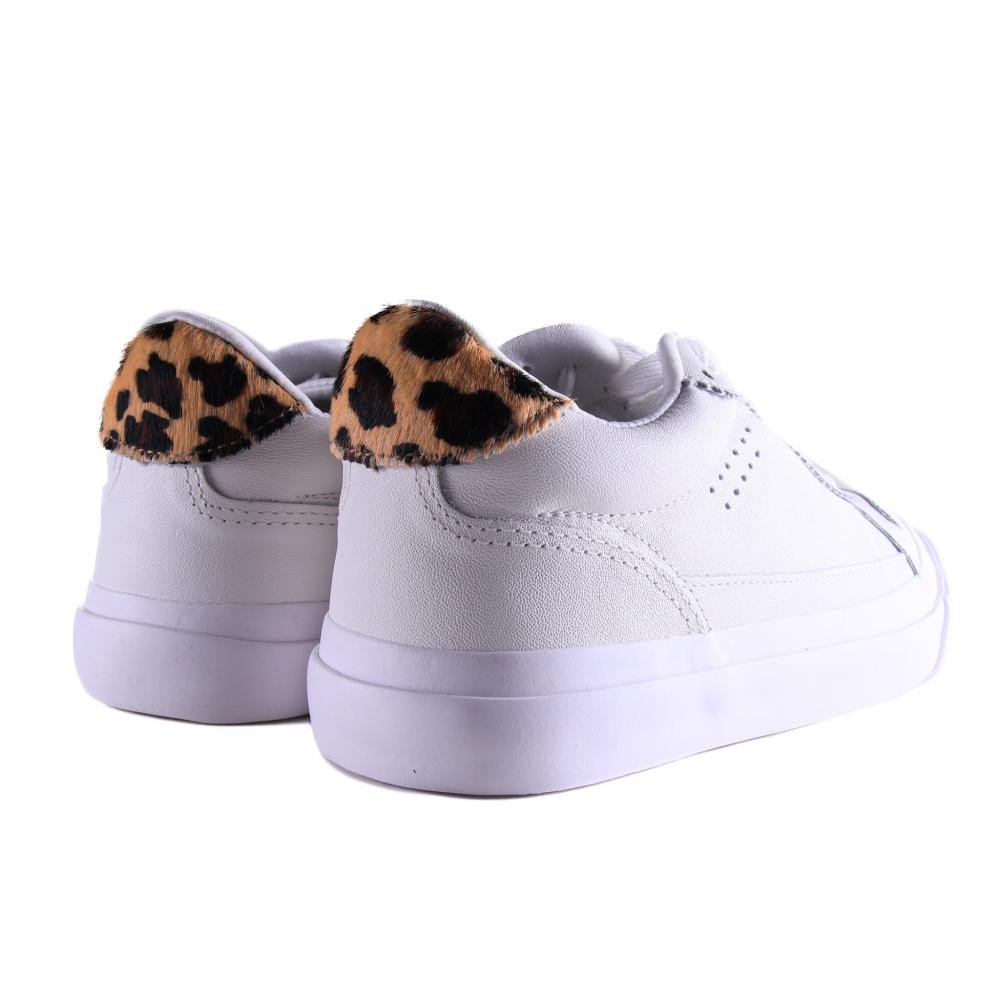 Tênis Feminino Colcci Originals Casual 809.01.00057 Branco Onça Branco/Animal Print 4