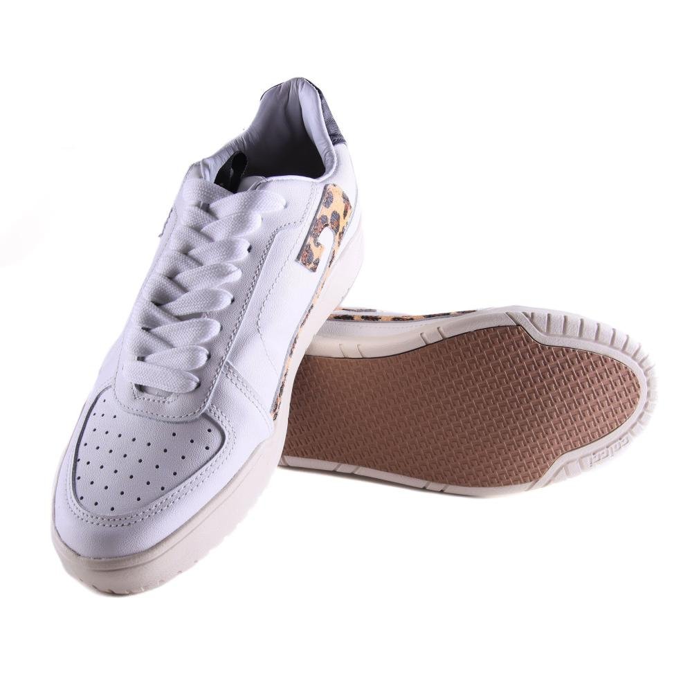 Tênis Feminino Colcci Originals Casual 8090100058 Branco Onça Branco/Animal Print 5
