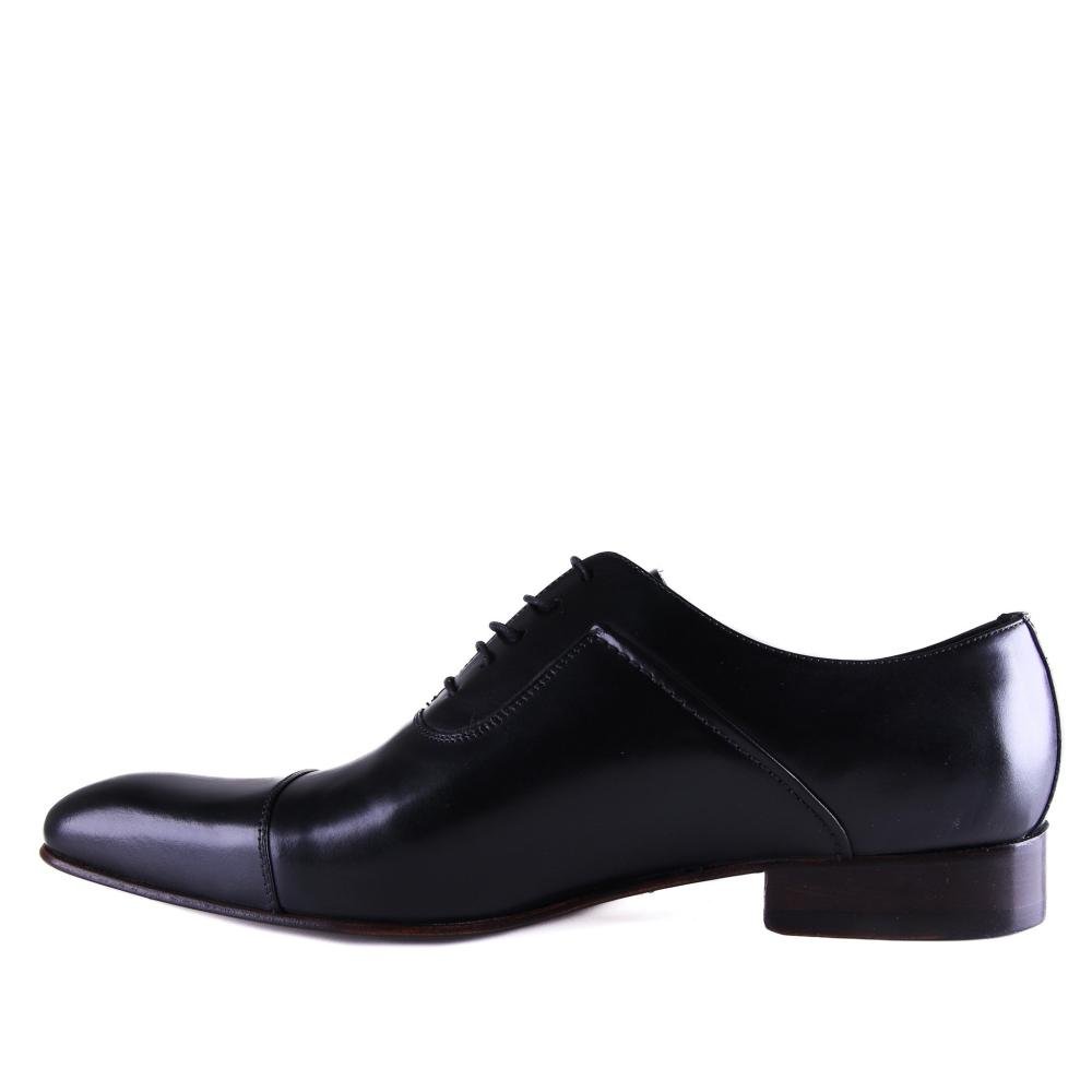 Sapato Zariff Masculino em Couro 12381 Preto Preto 2