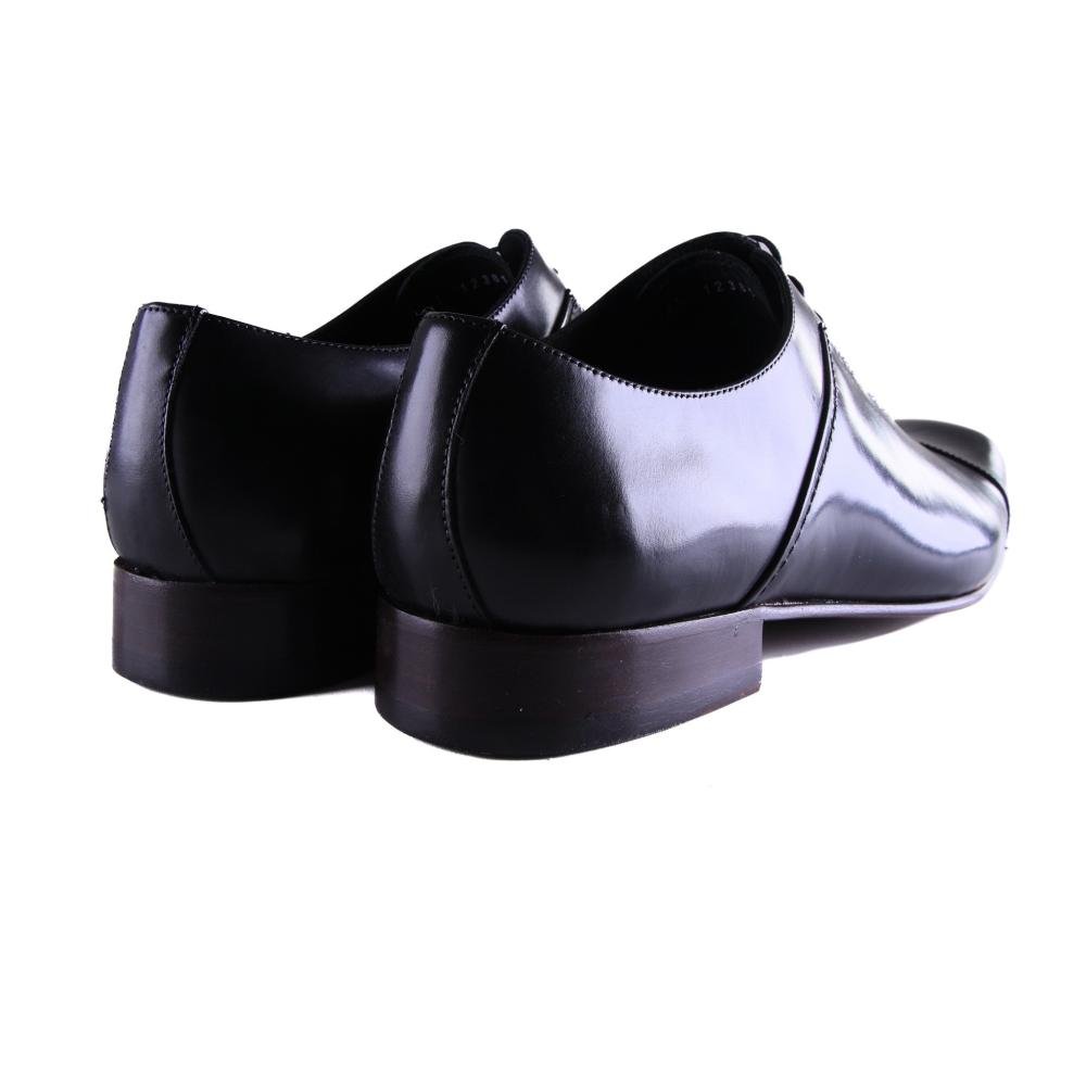 Sapato Zariff Masculino em Couro 12381 Preto Preto 4