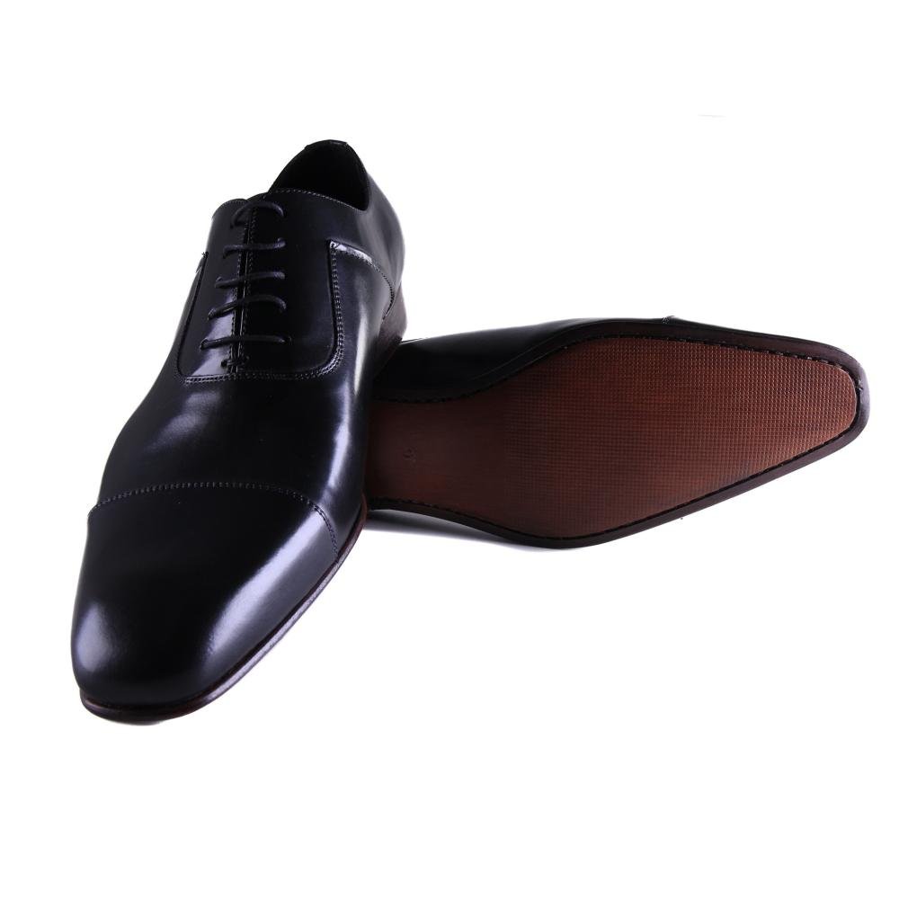 Sapato Zariff Masculino em Couro 12381 Preto Preto 5