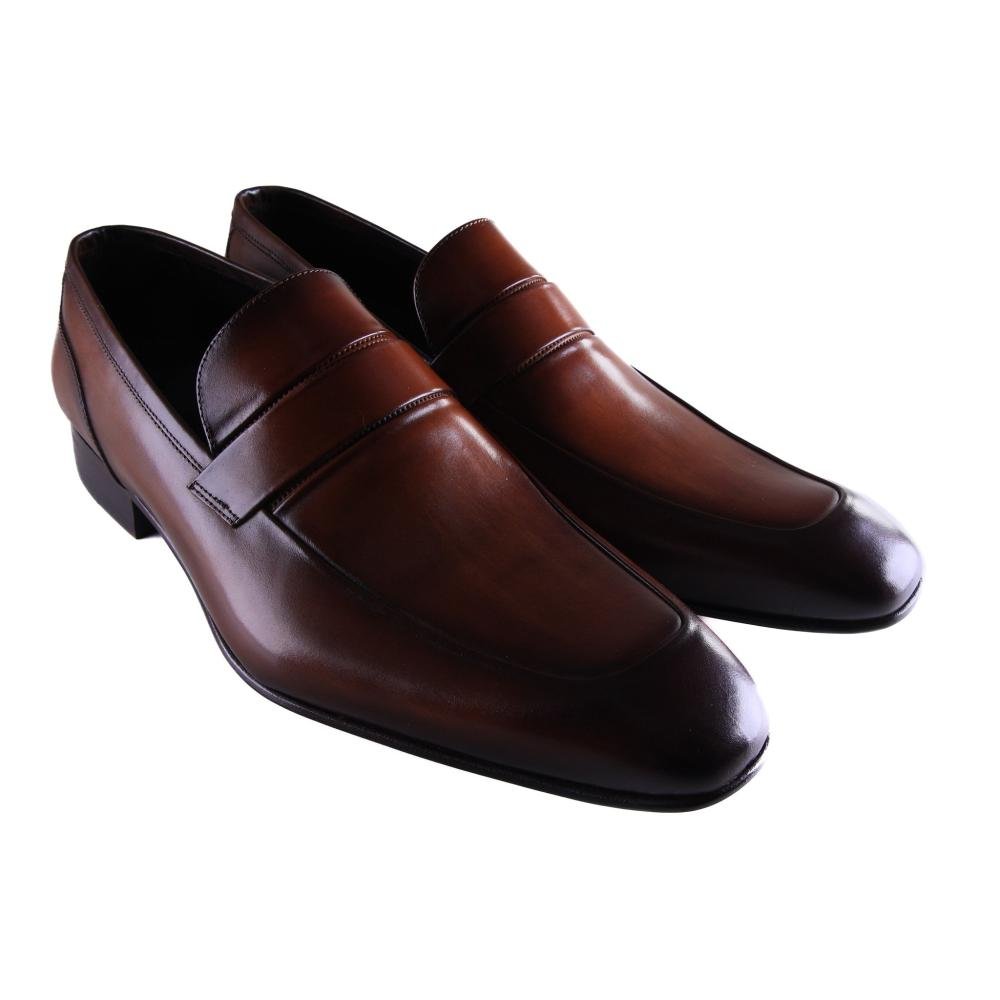 Sapato Zariff Masculino Em Couro 12380 Camel Marrom 3