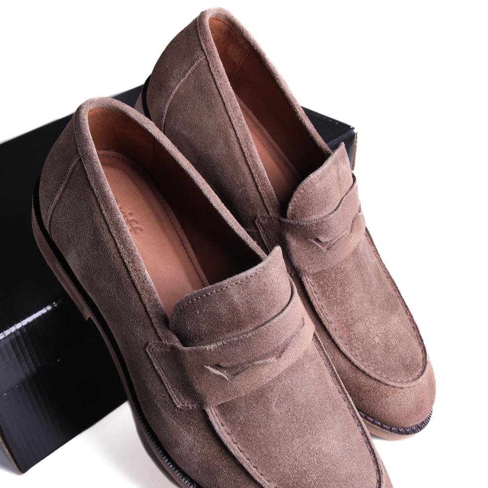 Sapato Masculino Zariff Em Couro 20755 Marrom Marrom 6