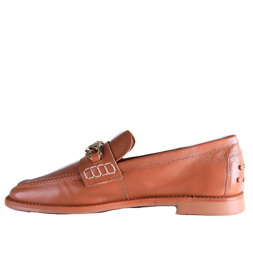 Loafer Feminino Zariff 434.6697 Âmbar Marrom 2