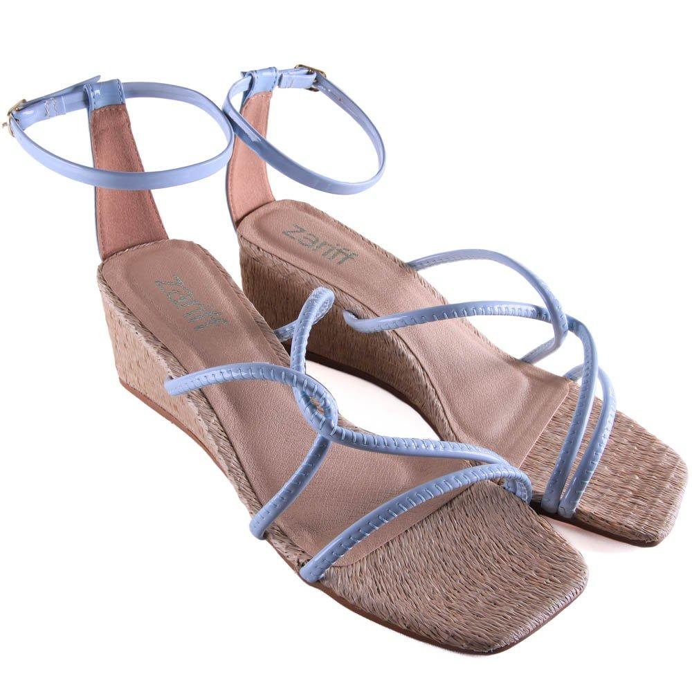 Sandália Feminina Zariff 2055.4667 Azul Azul 3