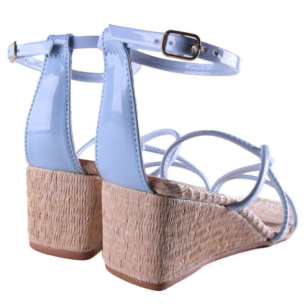 Sandália Feminina Zariff 2055.4667 Azul Azul 4