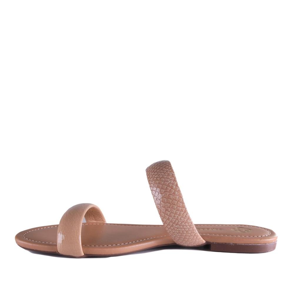 Rasteira Feminina Capodarte 4018721 Naturale Bege 2