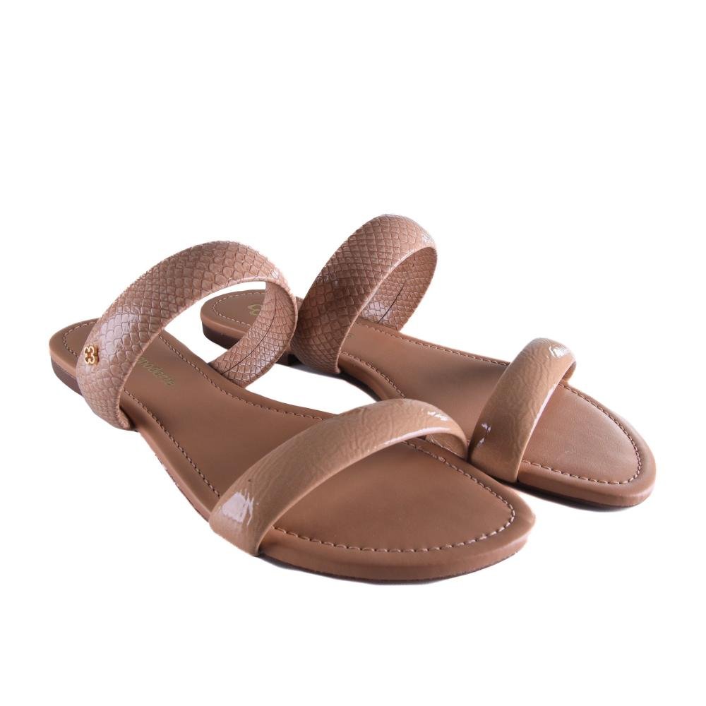 Rasteira Feminina Capodarte 4018721 Naturale Bege 3