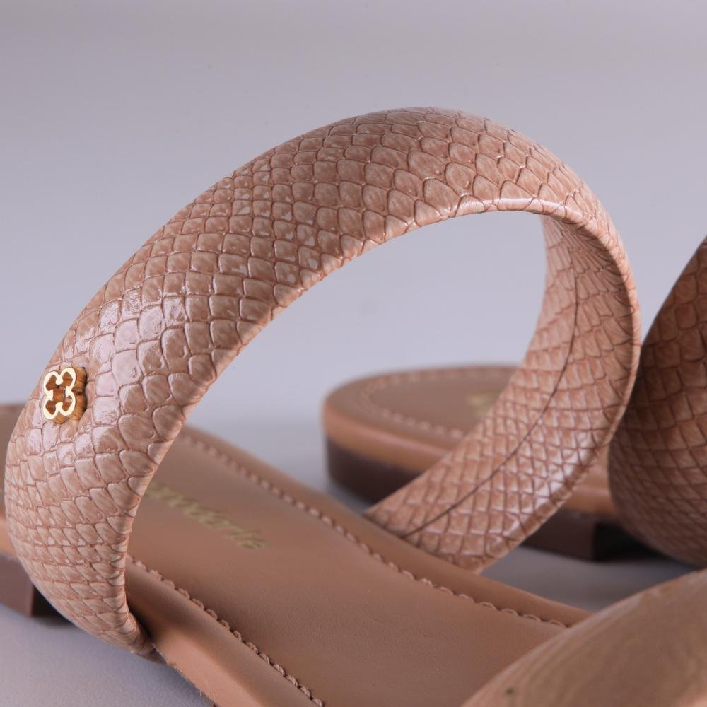 Rasteira Feminina Capodarte 4018721 Naturale Bege 5