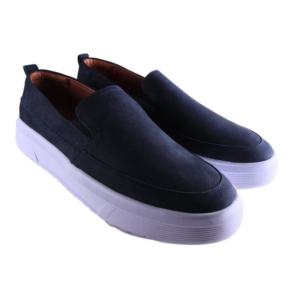 Tênis Masculino Zariff Slip On Kb4206 Marinho Azul 3